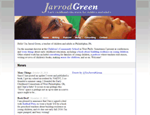 Tablet Screenshot of jarrodgreen.net